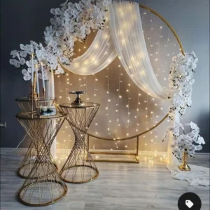 Estructura Circular con Luces