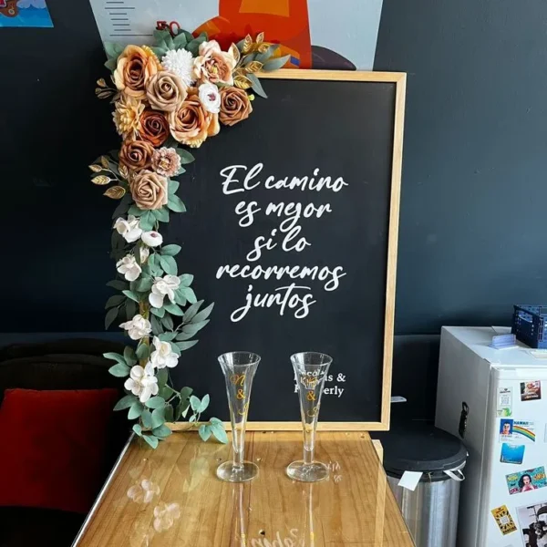 Señalización personalizada pizarra
